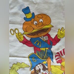 Vintage McDonald's Pillowcase